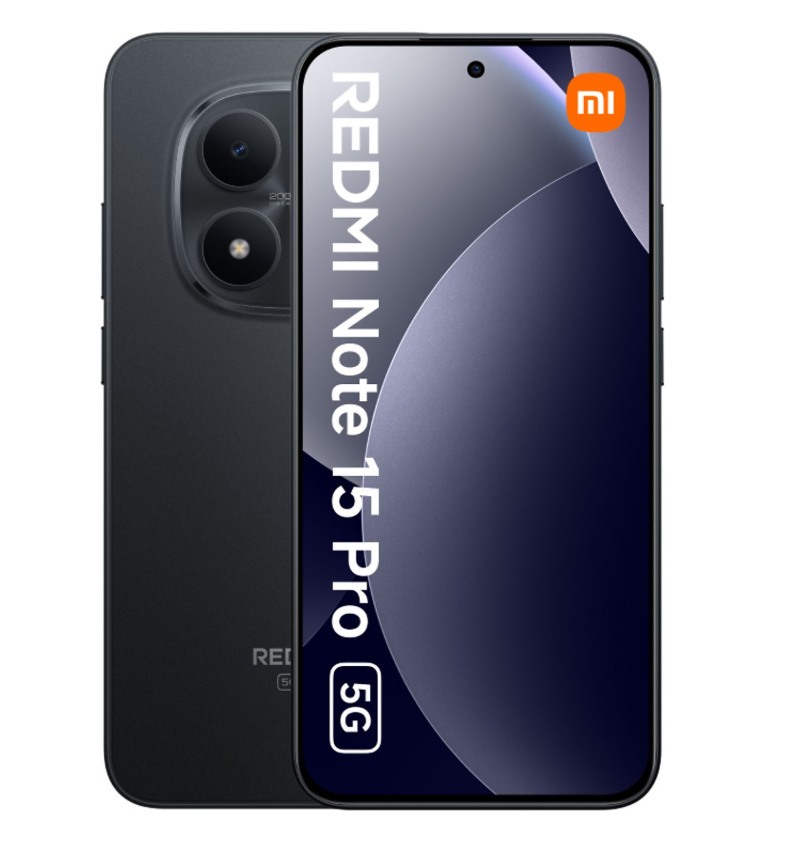 Смартфон Xiaomi Redmi Note 15 Pro 5G 8/256GB Midnight Black