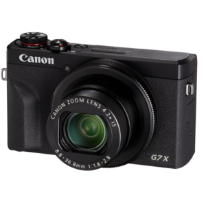 Компактный фотоаппарат Canon PowerShot G7 X Mark III Black (3637C013)