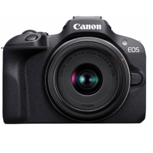 Беззеркальный фотоаппарат Canon EOS R100 kit 18-45mm IS STM (6052C013)