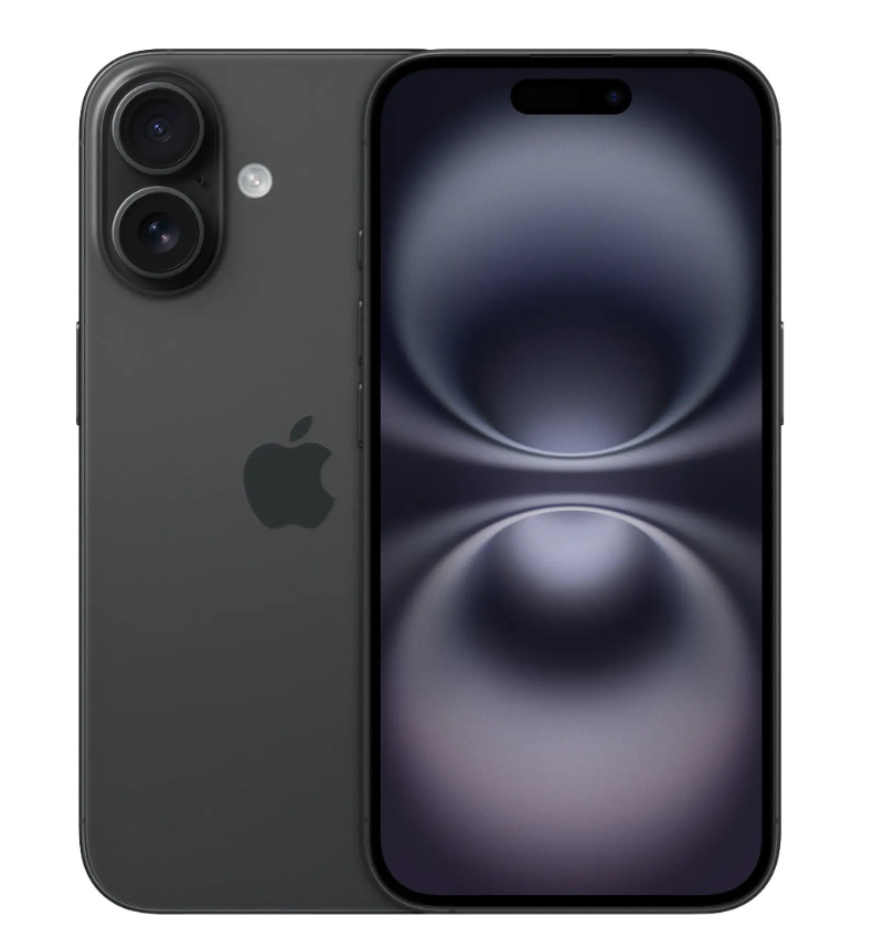 Смартфон Apple iPhone 16 128GB Black (MYE73)