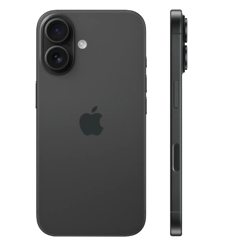 Смартфон Apple iPhone 16 128GB Black (MYE73)