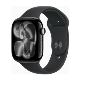 Смарт-часы Apple Watch Series 11 GPS 46mm Jet Black Alu. Case w. Black S. Band — M/L (MEUX4)
