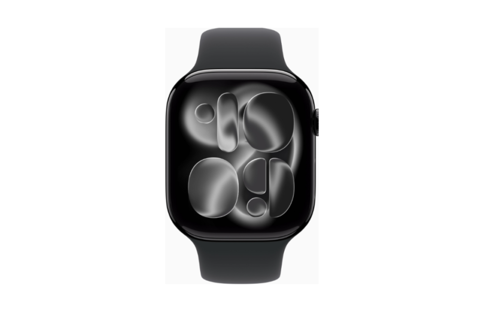 Смарт-годинник Apple Watch Series 11 GPS 46mm Jet Black Alu. Case w. Black S. Band – M/L (MEUX4)
