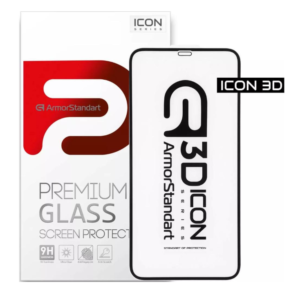 Защитное стекло ArmorStandart Icon Evo для iPhone 12 Pro/12 Max Black (ARM57192)