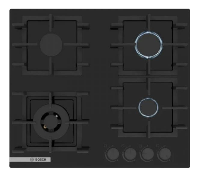 Газовая варочная поверхность Bosch PNK6B6P40R