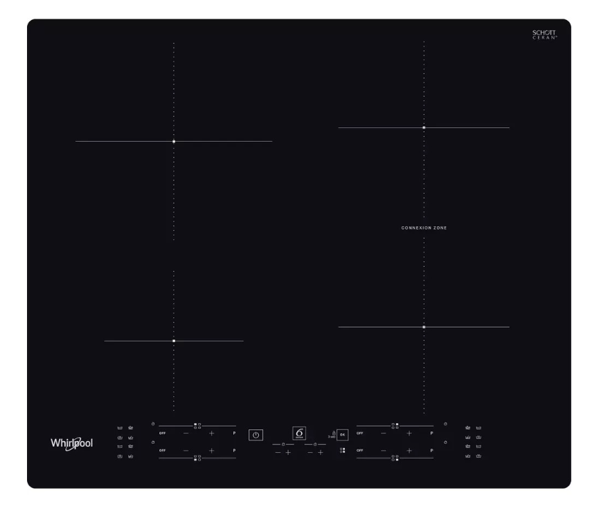 Індукційна варильна поверхня Whirlpool WB B8360 NE