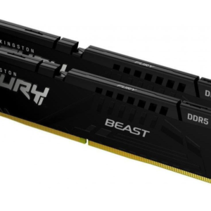 Пам’ять для настільних комп’ютерів Kingston FURY 32 GB (2x16GB) DDR5 6000 MHz Beast Black (KF560C36BBE2K2-32)