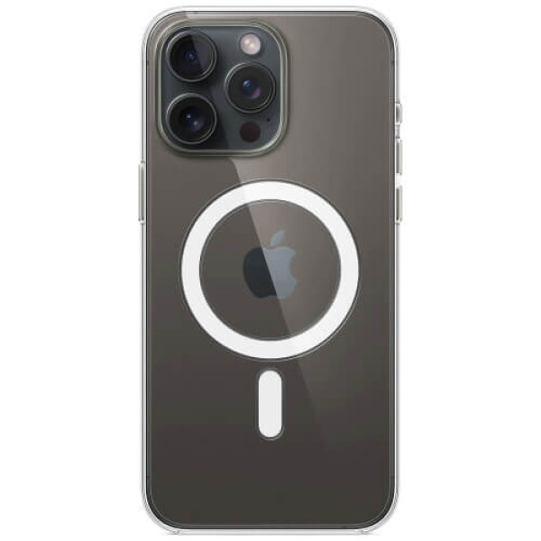 Чохол-накладка Apple iPhone 15 Pro Max Clear Case with MagSafe (MT233)