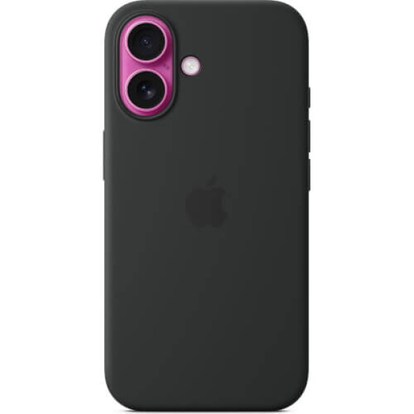 Чохол-накладка Apple iPhone 16 Silicone Case with MagSafe Black (MYY13)