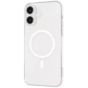 Чохол-накладка Blueo Crystal Drop PRO Resistance Phone Case for iPhone 16 with MagSafe Transparent (B41-I16TR)