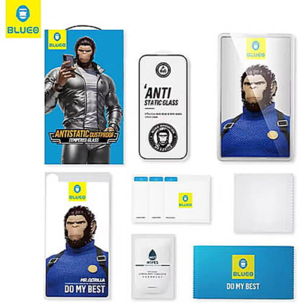 Защитное стекло Blueo 2.5D Silk Full Cover HD Glass for iPhone 16 Pro Max (PBJ1-I16PM)